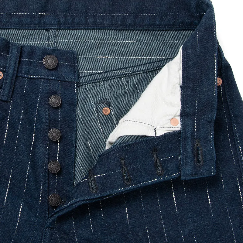 14oz RAIN Kasuri Selvedge Jeans - Tapered OW