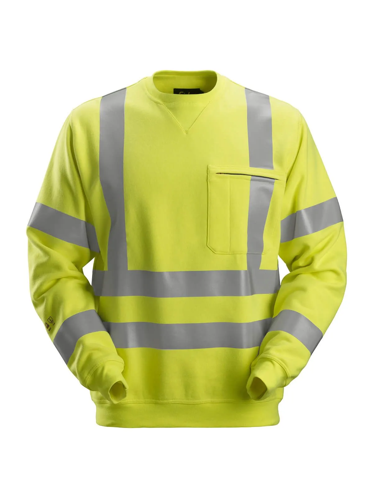 2863&#x20;High&#x20;Vis&#x20;Sweater&#x20;Fireproof&#x20;ProtecWork&#x20;-&#x20;Snickers