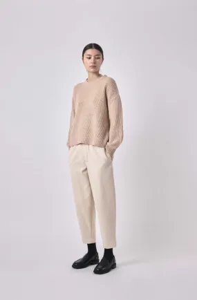 7115 by Szeki Signature Yak Poet Sleeves Sweater