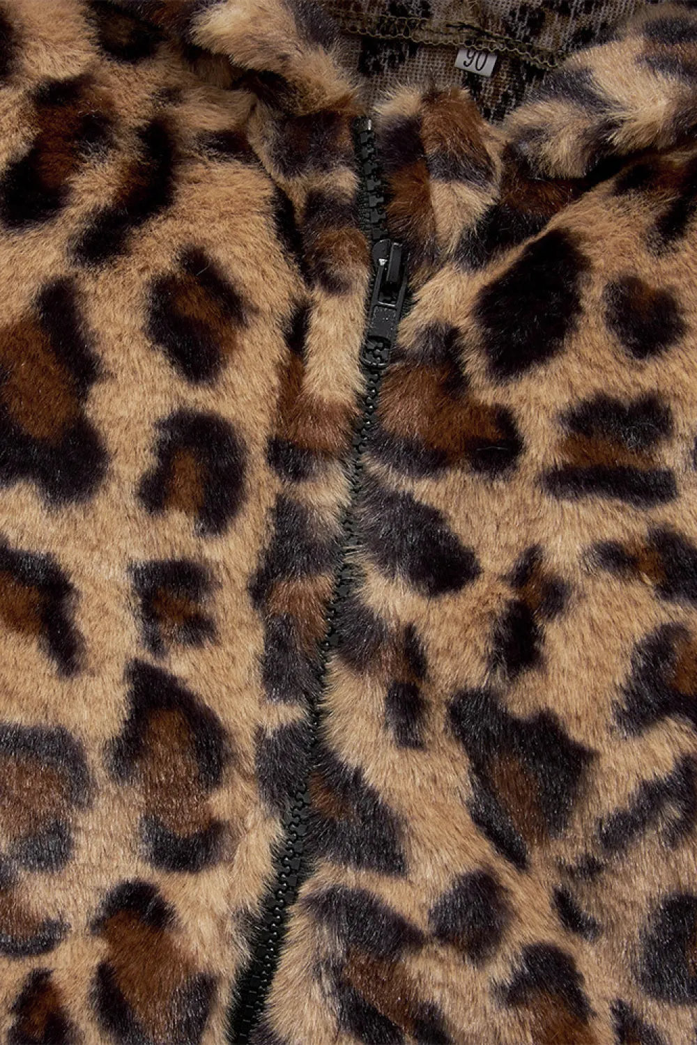 *App Exclusive* Girls Leopard Sherpa Jacket