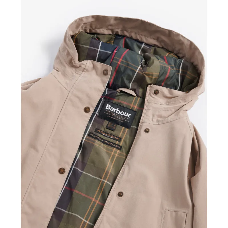 Barbour Winter Beadnell Waterproof Ladies Jacket - Sand Dune/Classic