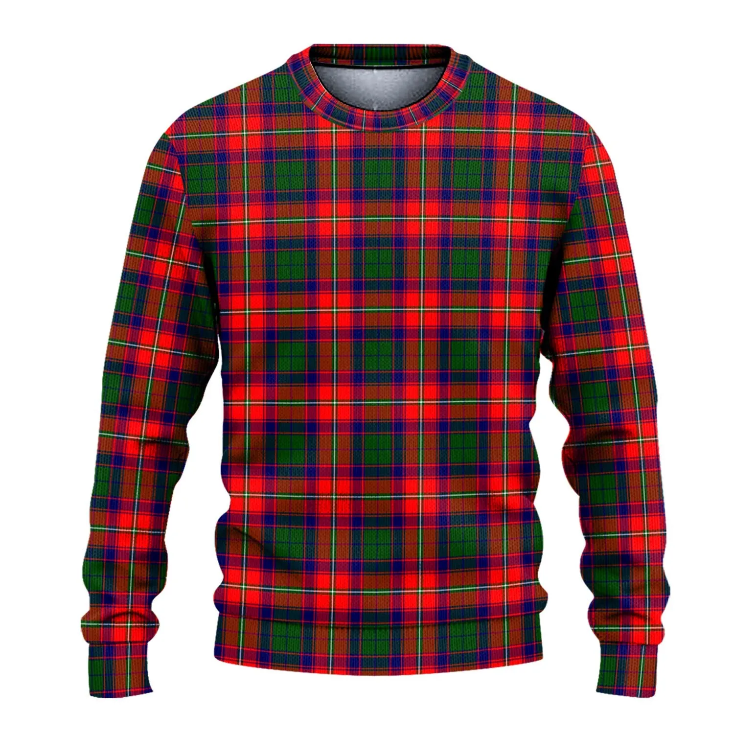 Belshes Tartan Ugly Sweater