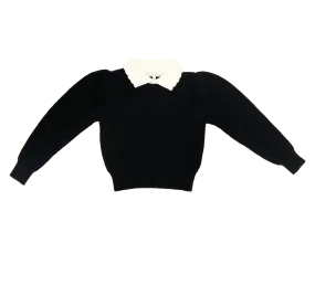 Black Collared Sweater