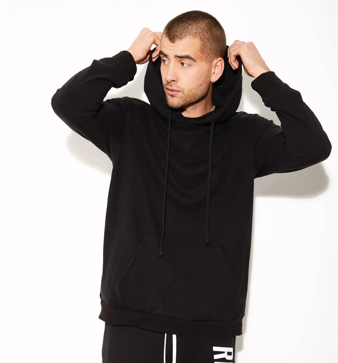 Black Hemp Hoodie