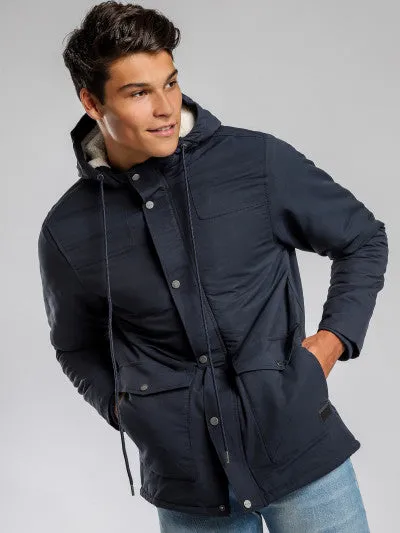 Cain parker Jacket in Navy Blue