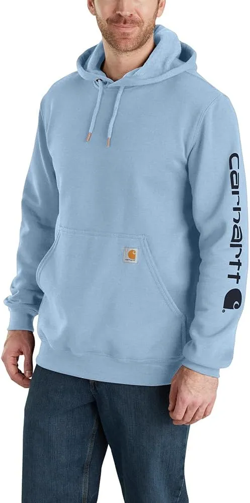 Carhartt Men's Loose Fit Midweight Logo Sleeve Graphic Sweatshirt