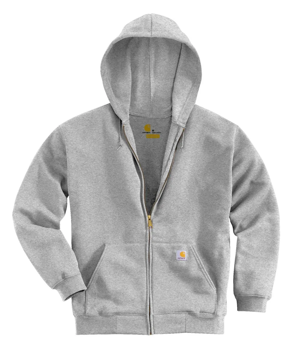 Carhartt Men’s Midweight Zipper Hooded Sweatshirt - Heather Grey