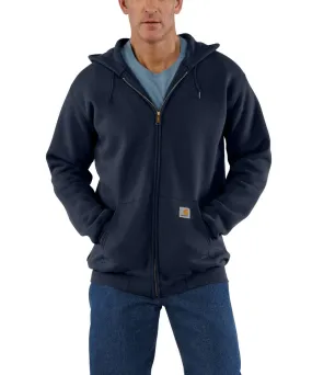 Carhartt Men’s Midweight Zipper Hooded Sweatshirt - New Navy