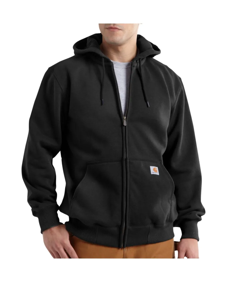 Carhartt Paxton Heavyweight Zipper Hooded Sweatshirt - Black