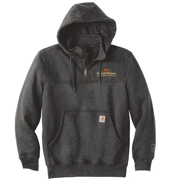 Carhartt ® Rain Defender ® Paxton Heavyweight Hooded Zip Mock Sweatshirt