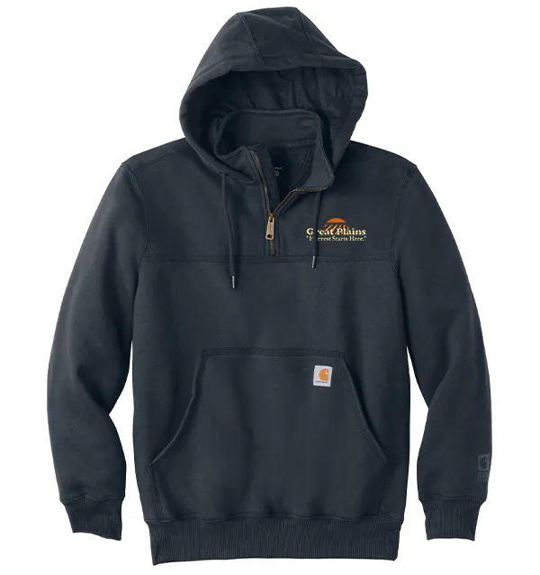 Carhartt ® Rain Defender ® Paxton Heavyweight Hooded Zip Mock Sweatshirt