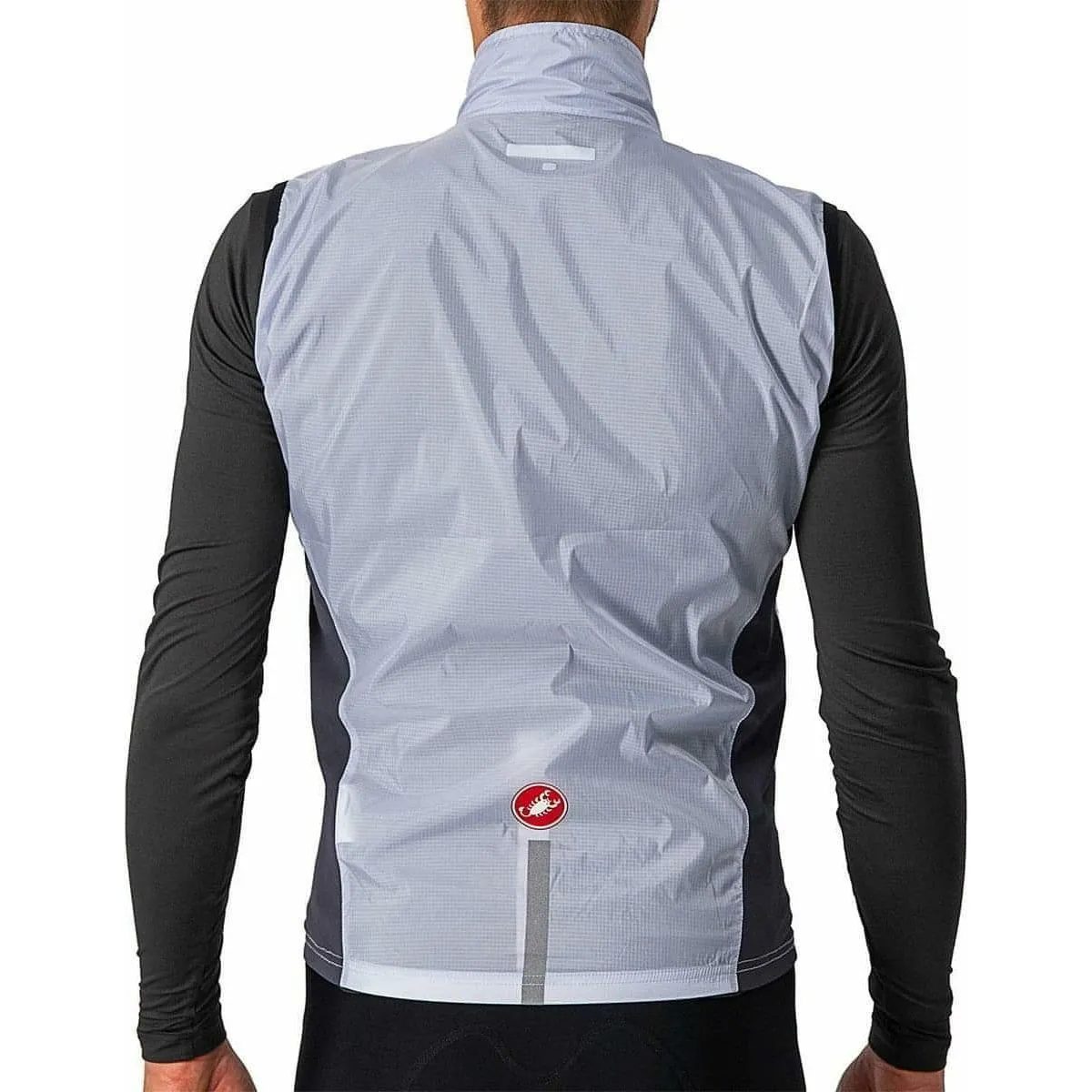 Castelli Squadra Stretch Mens Cycling Gilet - Silver