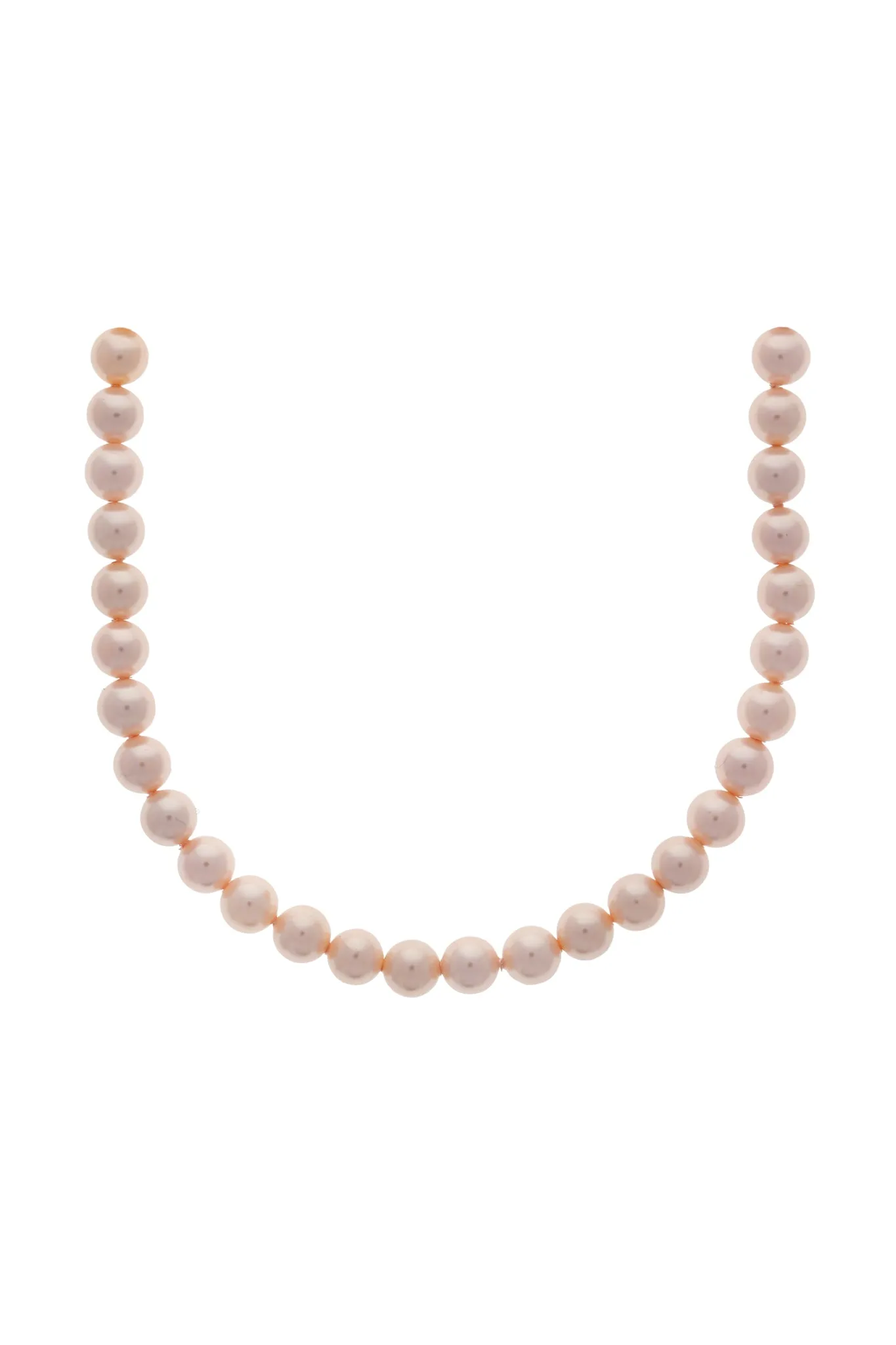 Classic Pink Pearl 925 Necklace