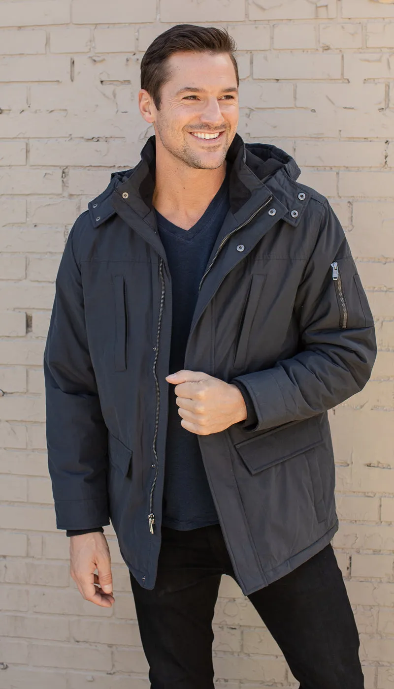 COTTON NYLON PARKA