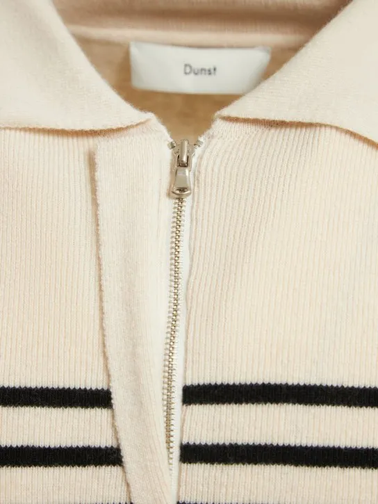 Dunst   Knit polo neck sweater 