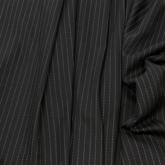 Fancy Chalk Stripe Suiting Fabric 52