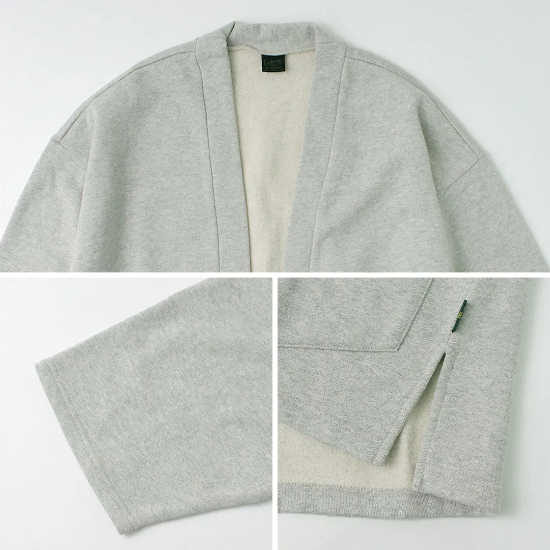 GOHEMP / Hemp Sweatshirt Haori Cardigan