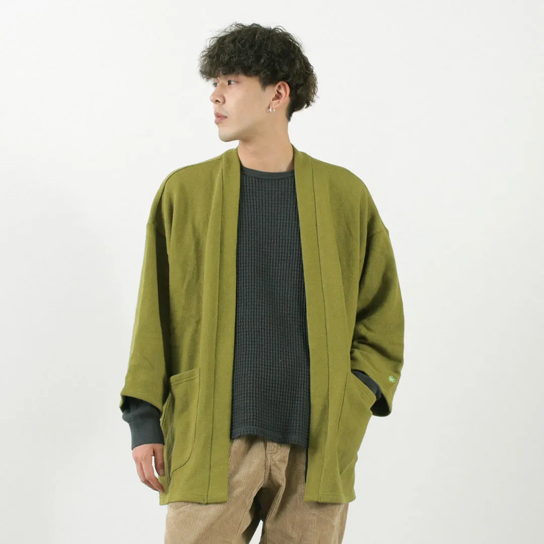 GOHEMP / Hemp Sweatshirt Haori Cardigan