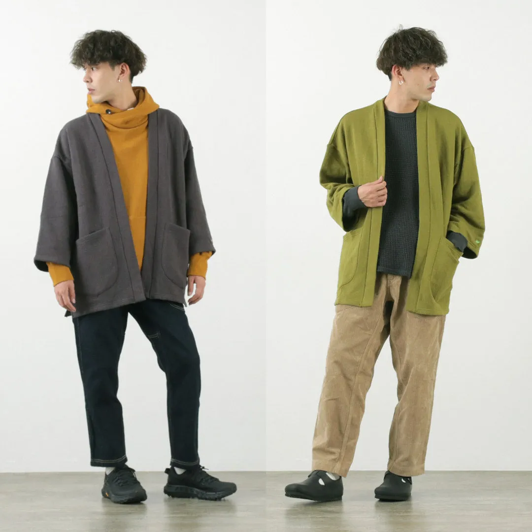 GOHEMP / Hemp Sweatshirt Haori Cardigan