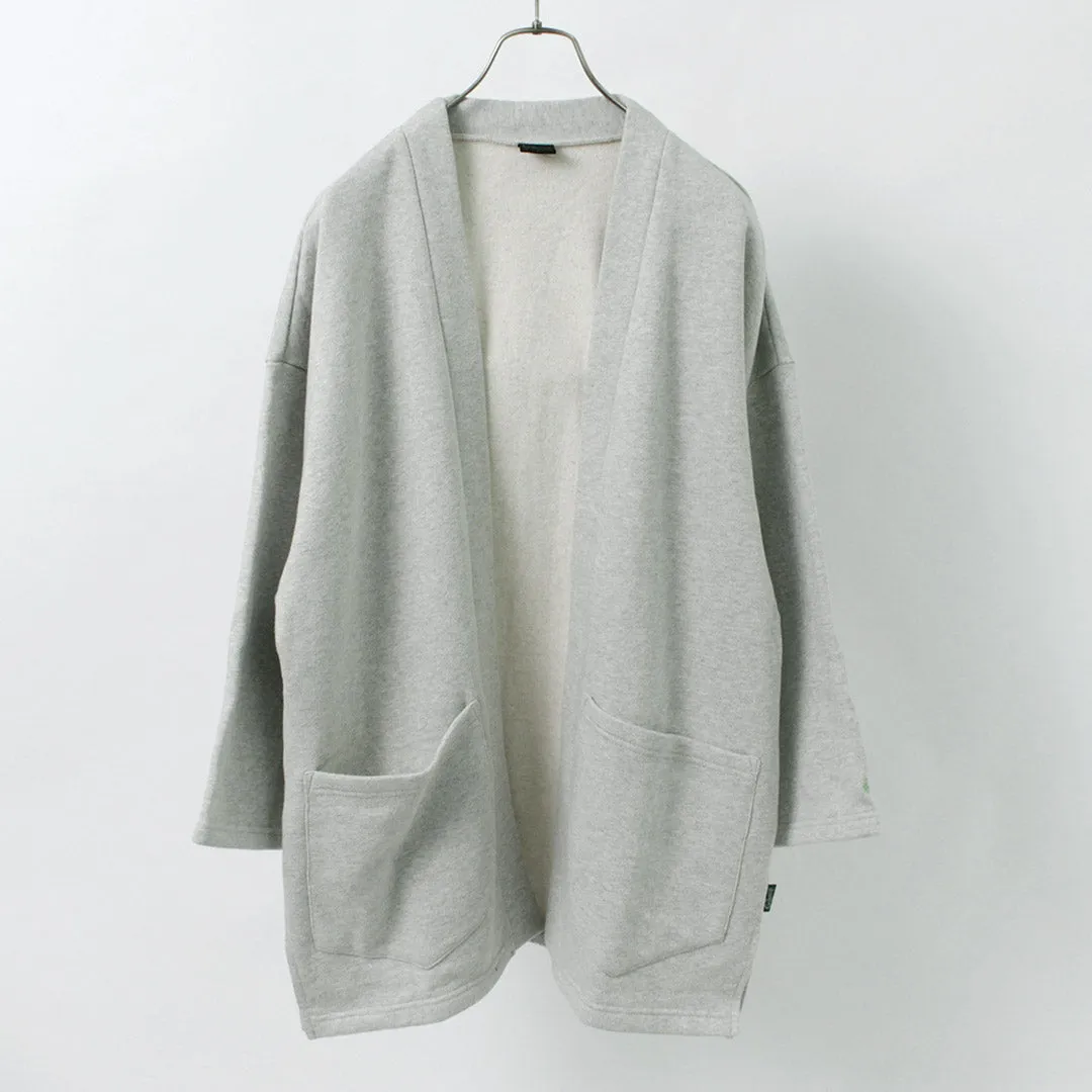 GOHEMP / Hemp Sweatshirt Haori Cardigan