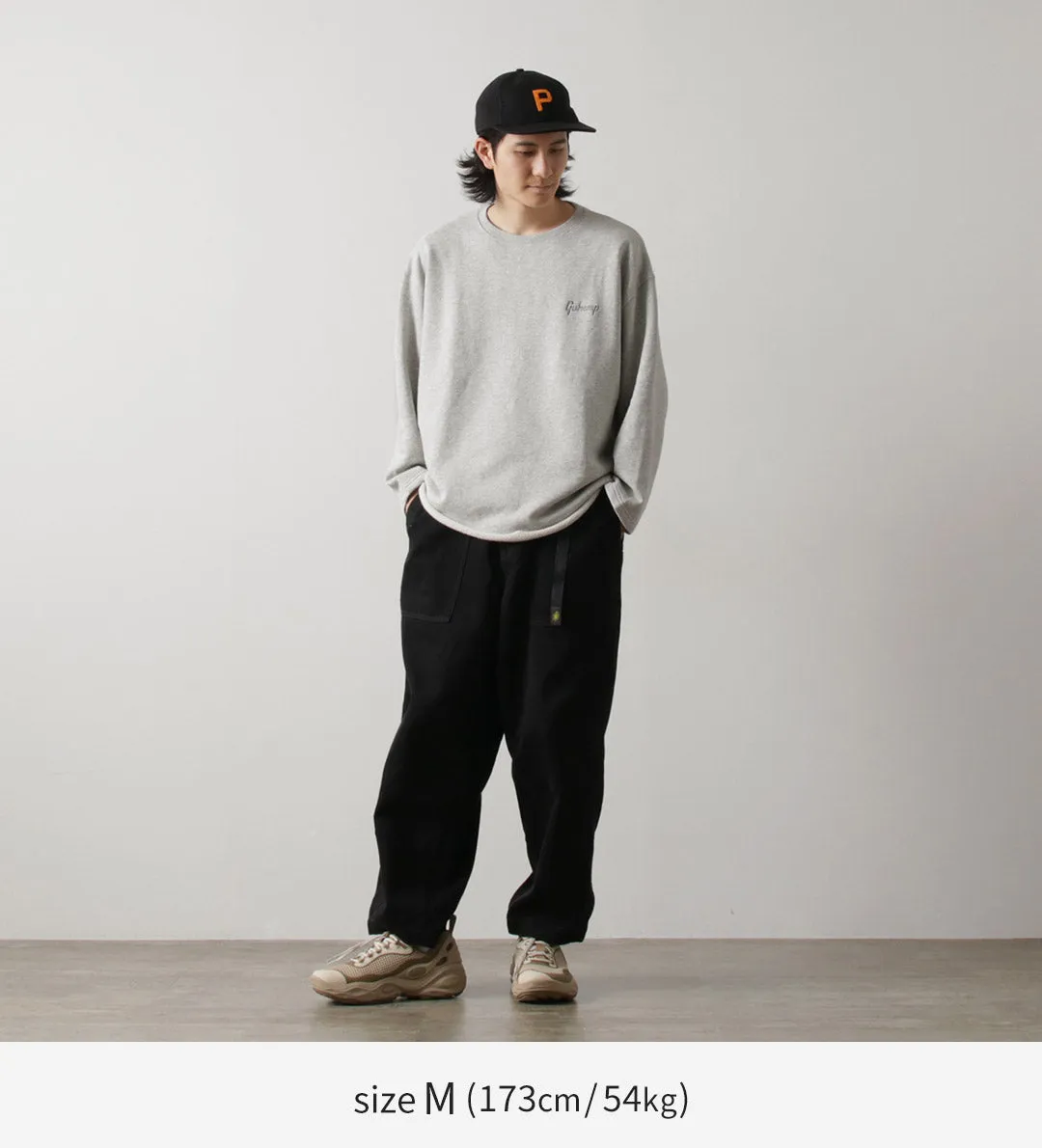 GOHEMP / Loose Round 7/10 Sleeve Light Ounce Sweat T-Shirt