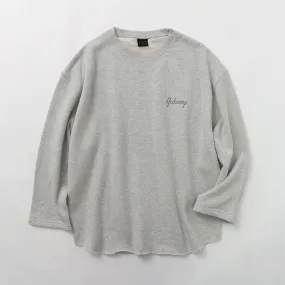 GOHEMP / Loose Round 7/10 Sleeve Light Ounce Sweat T-Shirt