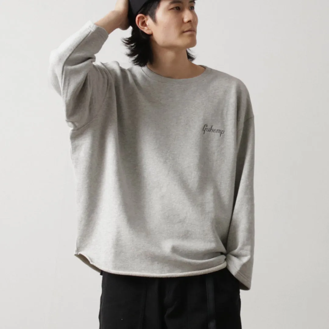 GOHEMP / Loose Round 7/10 Sleeve Light Ounce Sweat T-Shirt