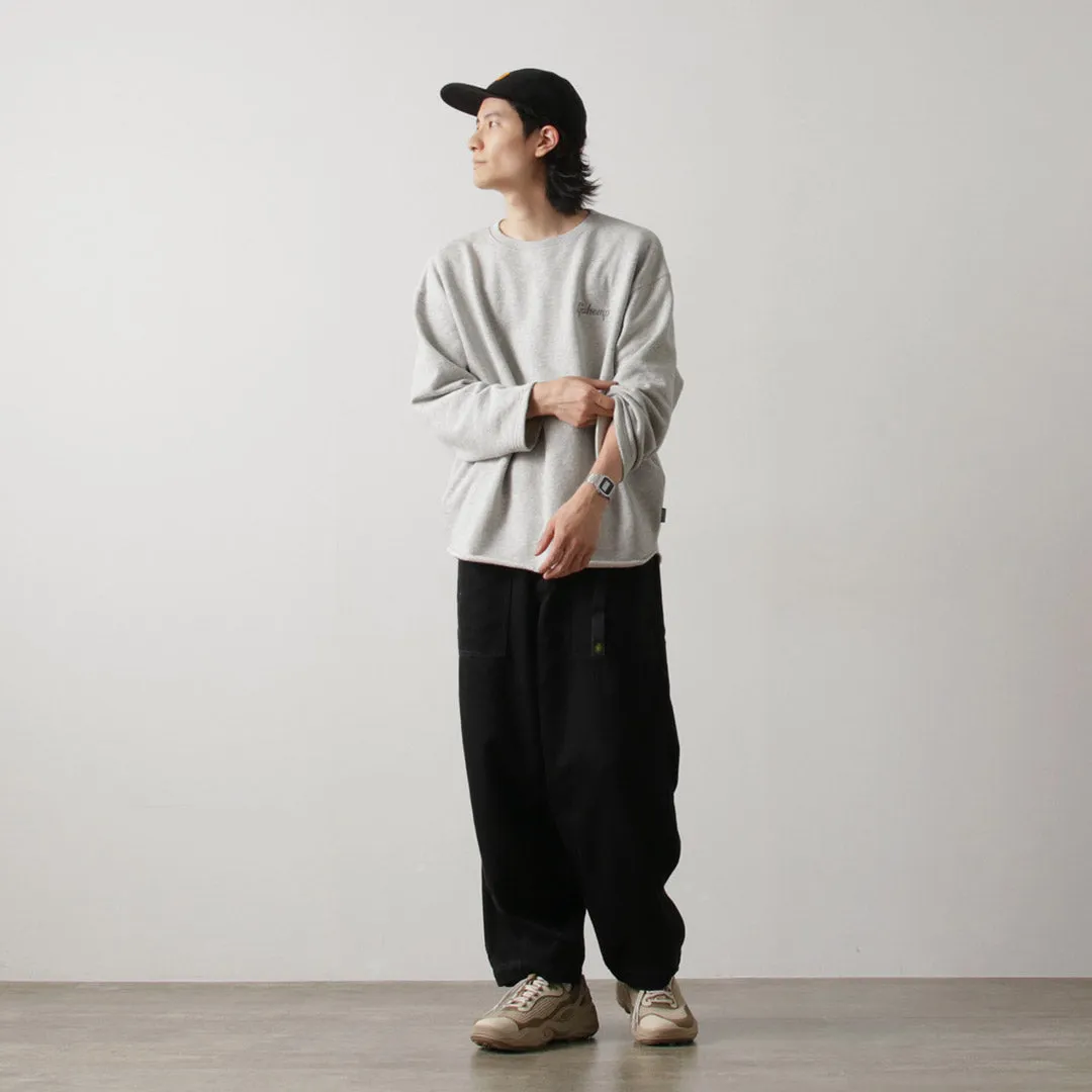 GOHEMP / Loose Round 7/10 Sleeve Light Ounce Sweat T-Shirt