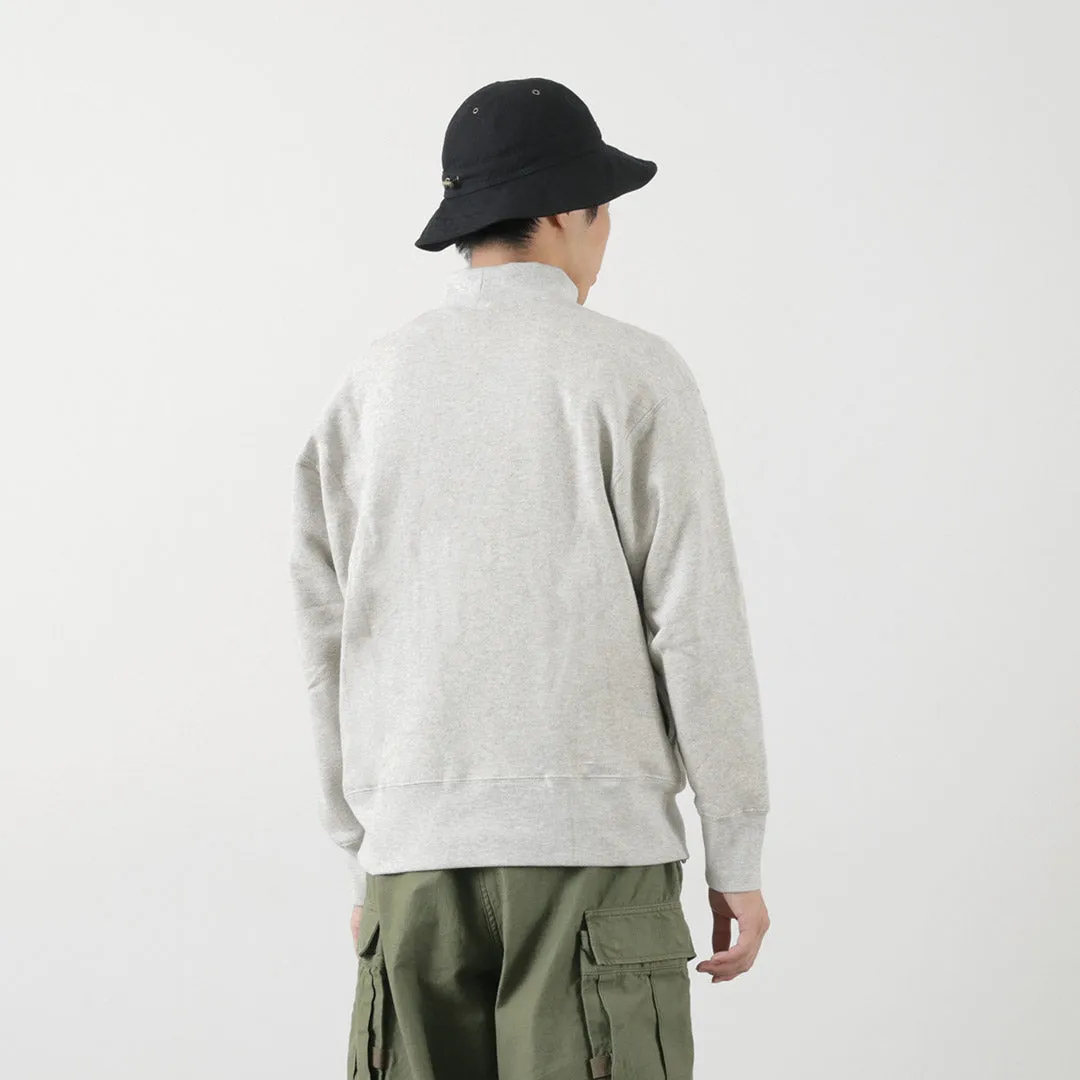 GOHEMP / Mock Neck Sweatshirt