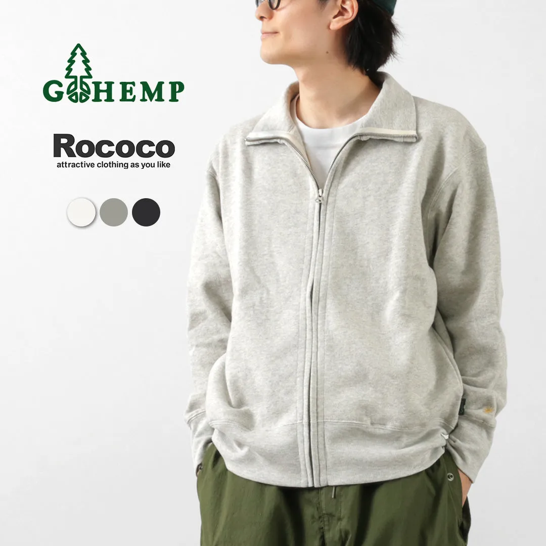 GOHEMP / Stand Up Zip Sweatshirt