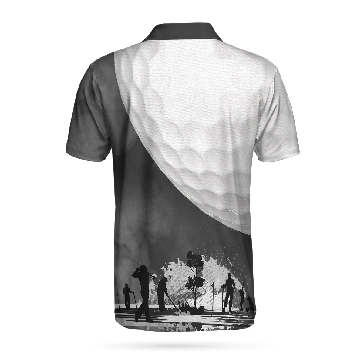 Golf Ball And Smoke Background Golf Polo Shirt, Smoke Golf Player Polo Shirt, Best Golf Shirt For Men Coolspod