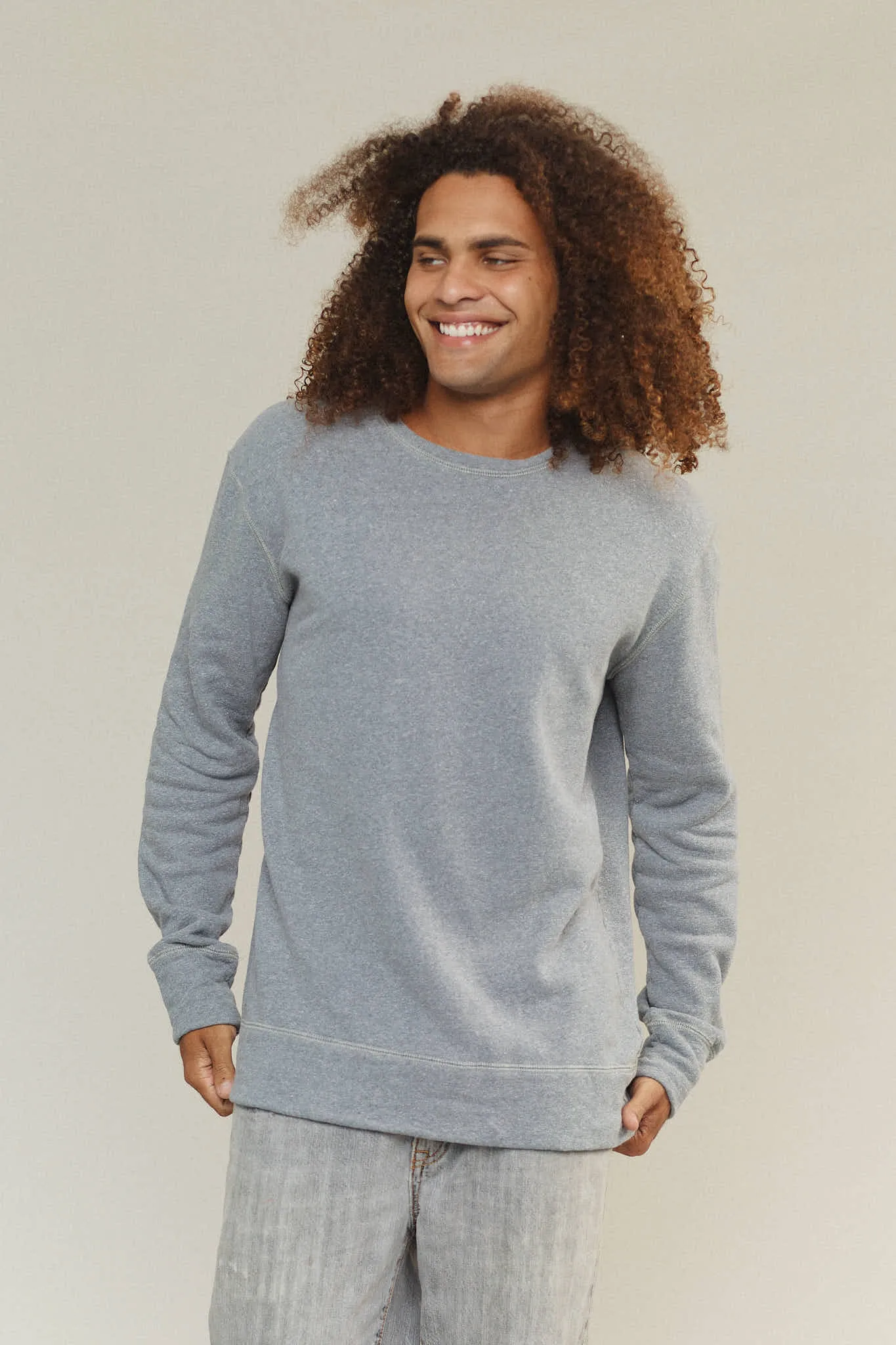 Heathered Fleece Tahoe Sweatshirt