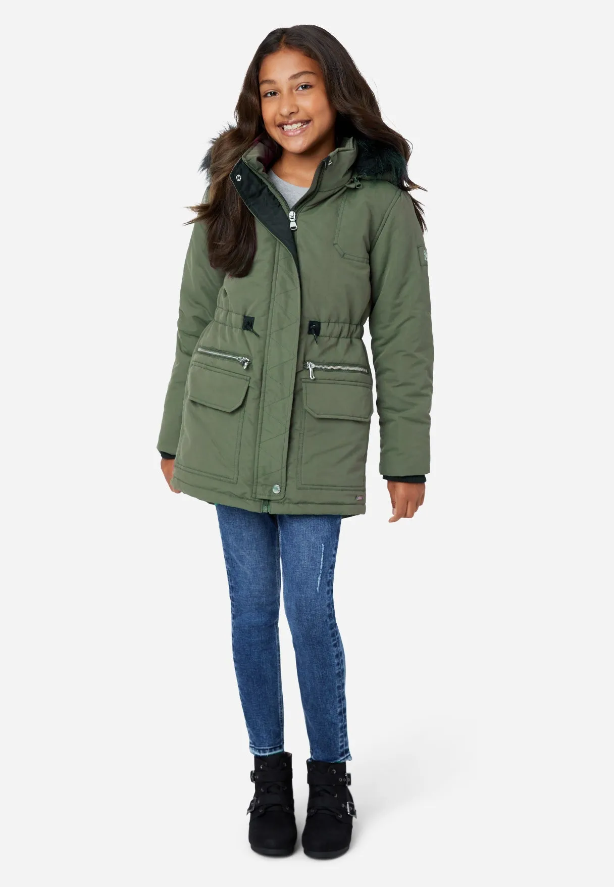 Hooded Parka Coat