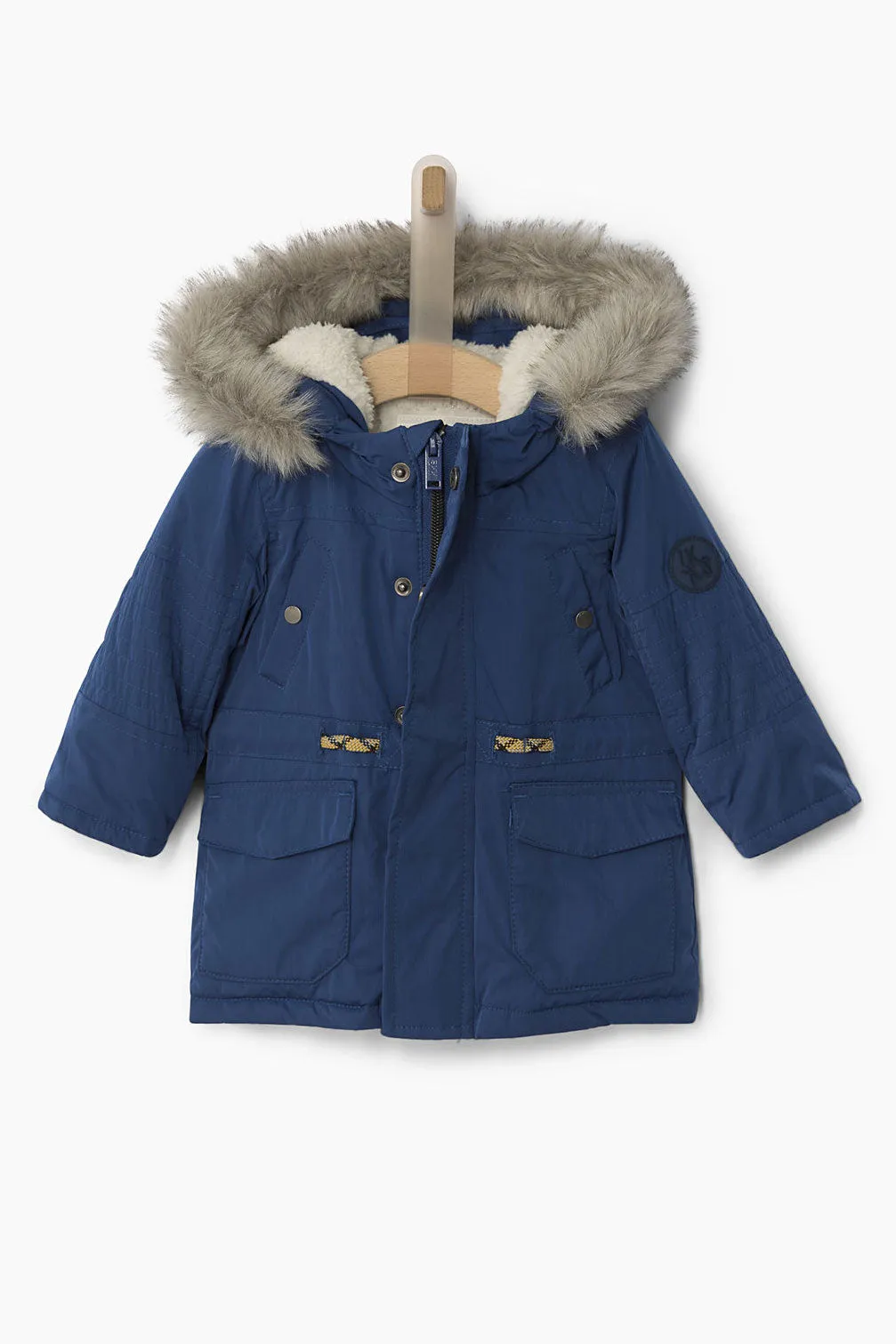 IKKS Blue Baby Boys Parka