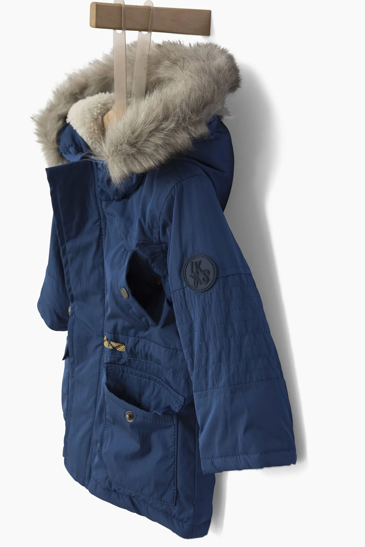 IKKS Blue Baby Boys Parka