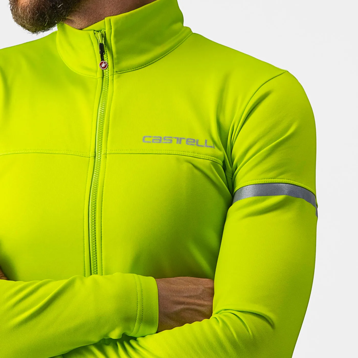 Maglia maniche lunghe Castelli Fondo 2 - Verde