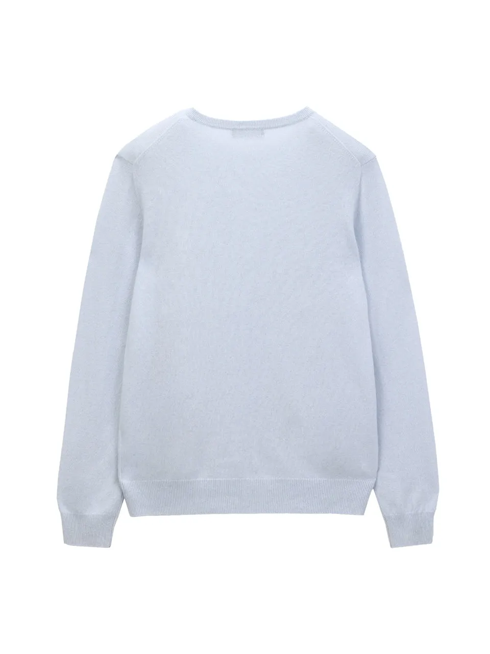 Men Crew Neck Sweater_Baby Blue