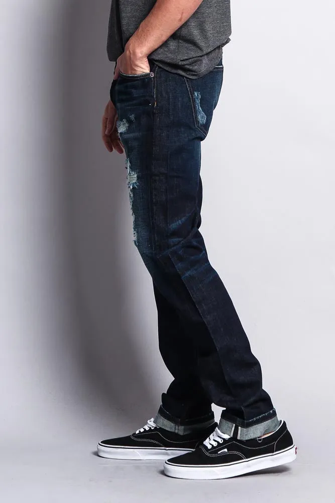 Men's Straight Fit Selvedge Jeans