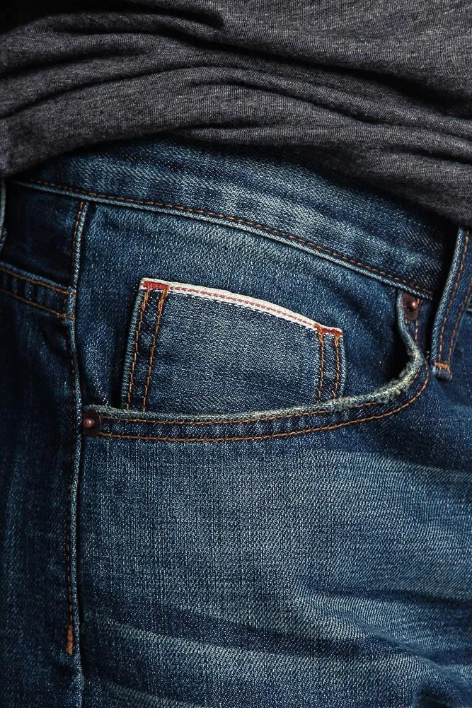 Men's Straight Fit Selvedge Jeans