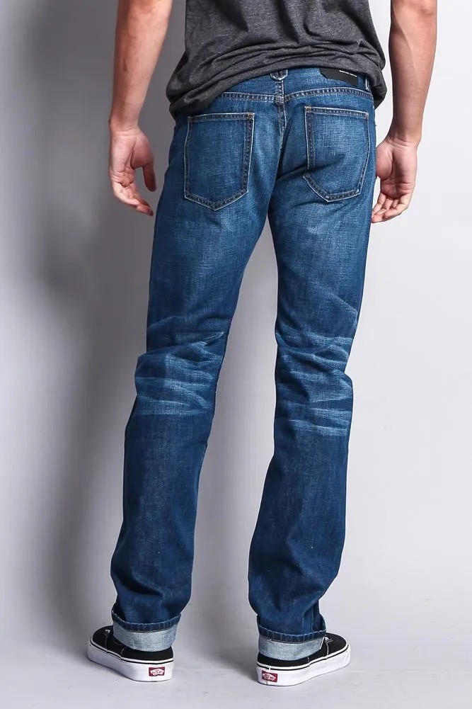 Men's Straight Fit Selvedge Jeans