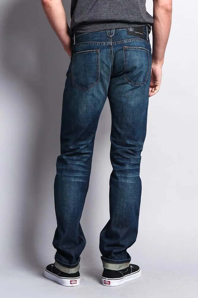 Men's Straight Fit Selvedge Jeans