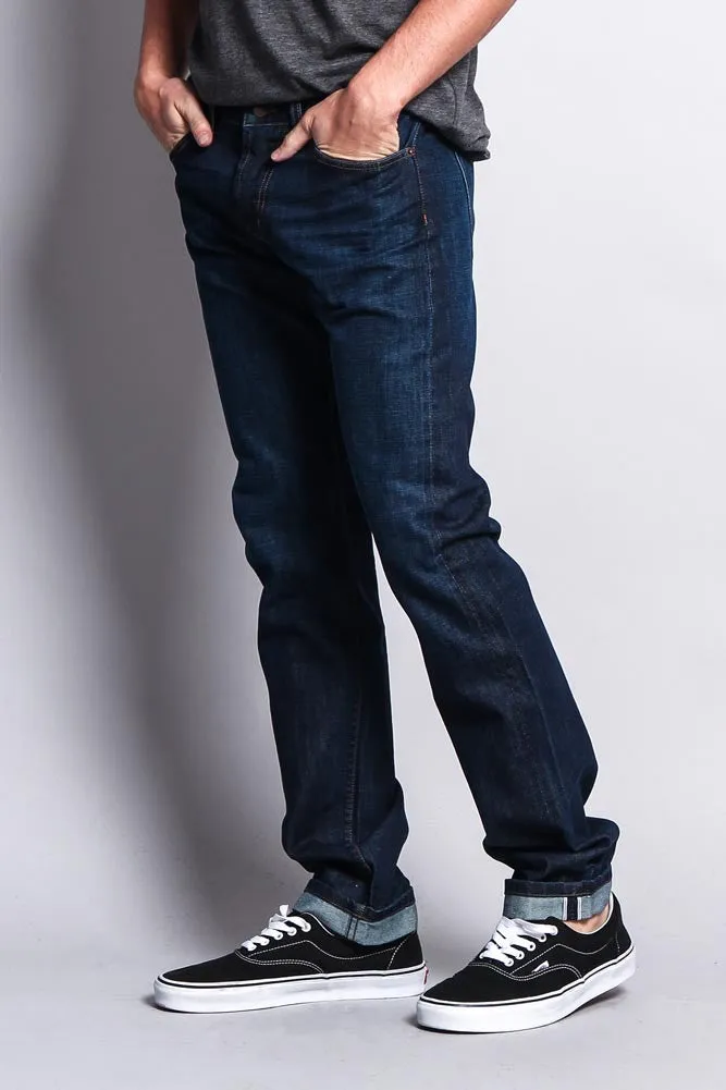 Men's Straight Fit Selvedge Jeans