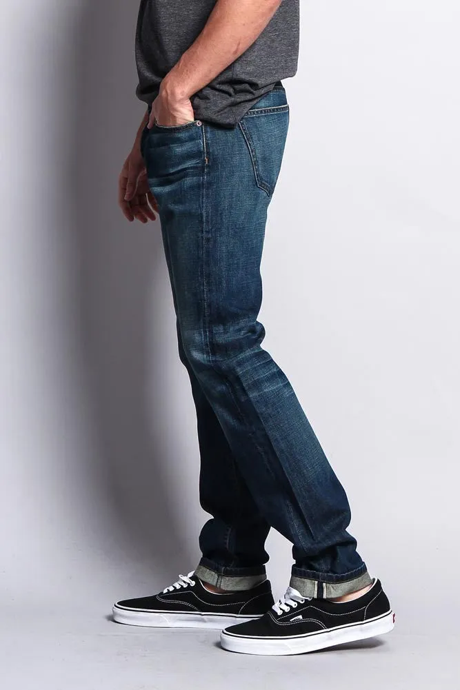 Men's Straight Fit Selvedge Jeans