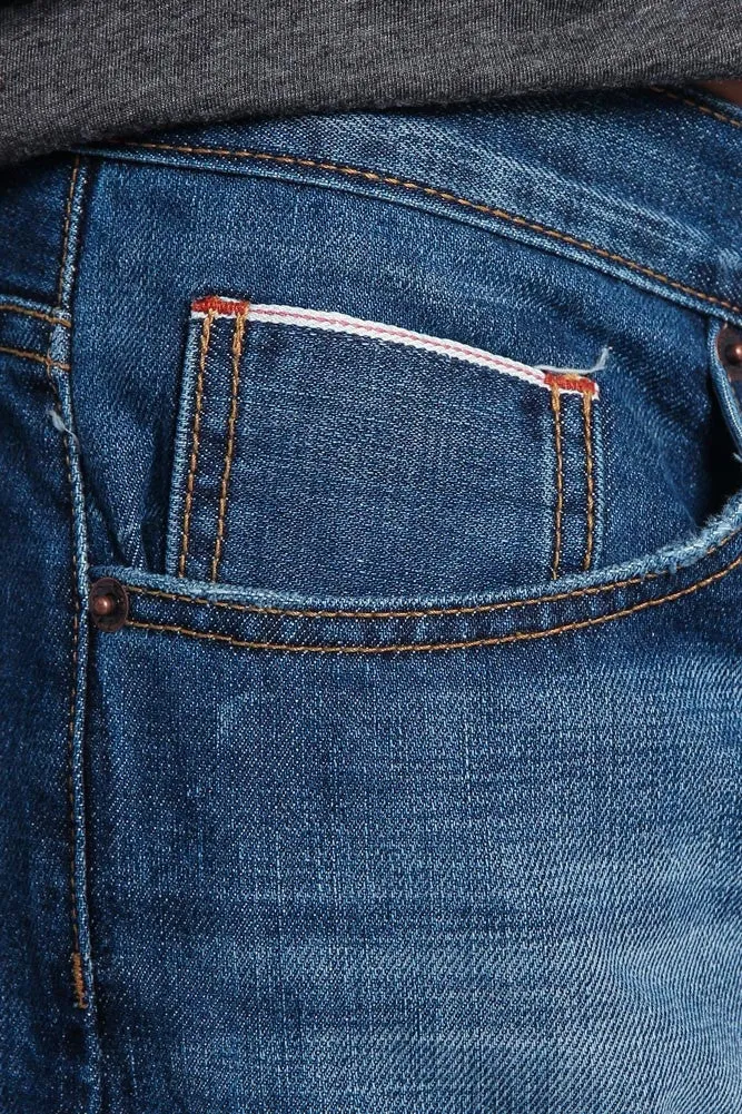 Men's Straight Fit Selvedge Jeans