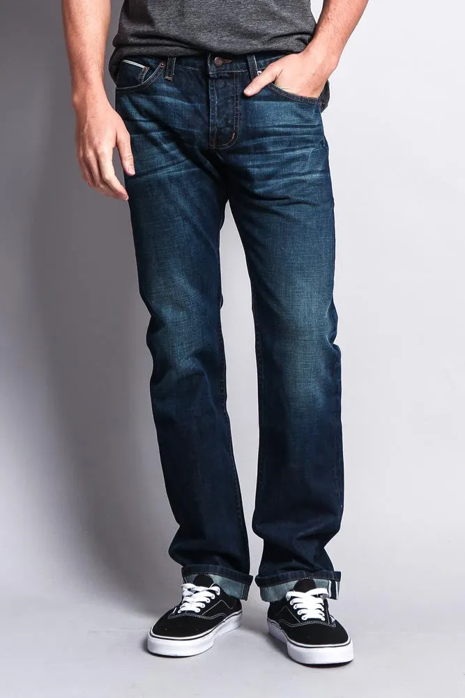 Men's Straight Fit Selvedge Jeans