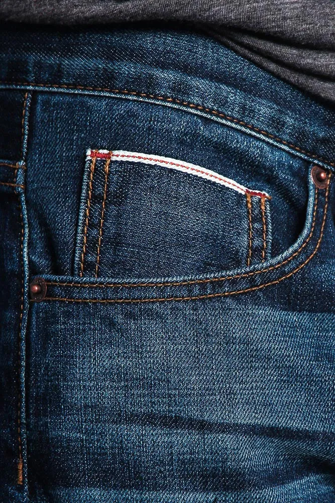 Men's Straight Fit Selvedge Jeans