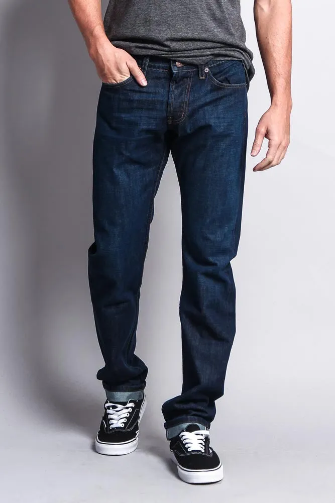 Men's Straight Fit Selvedge Jeans