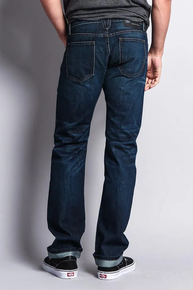 Men's Straight Fit Selvedge Jeans