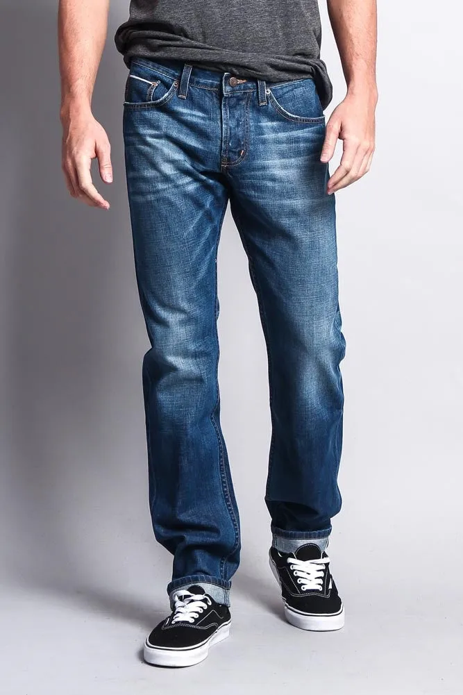 Men's Straight Fit Selvedge Jeans