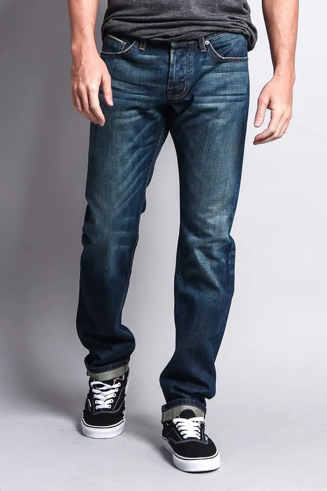 Men's Straight Fit Selvedge Jeans